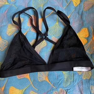 Halogen mesh bralette